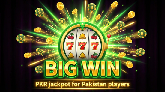 Big win animation on luckypk777 slot game